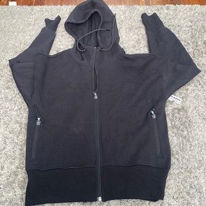 Black Old Navy Zip-Up